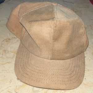 Vintage All Corduroy Made In USA Snapback Hat